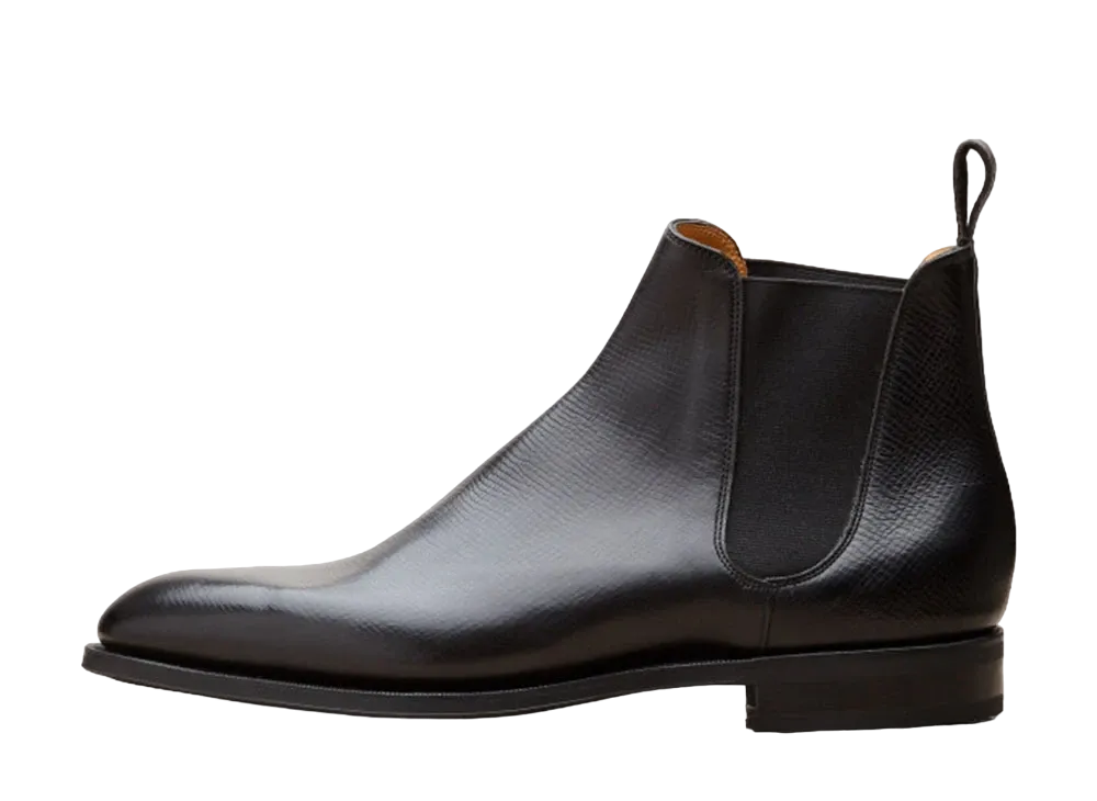 EDWAR GREEN Camden 82 E "Black" Utah Slim Rubber Sole