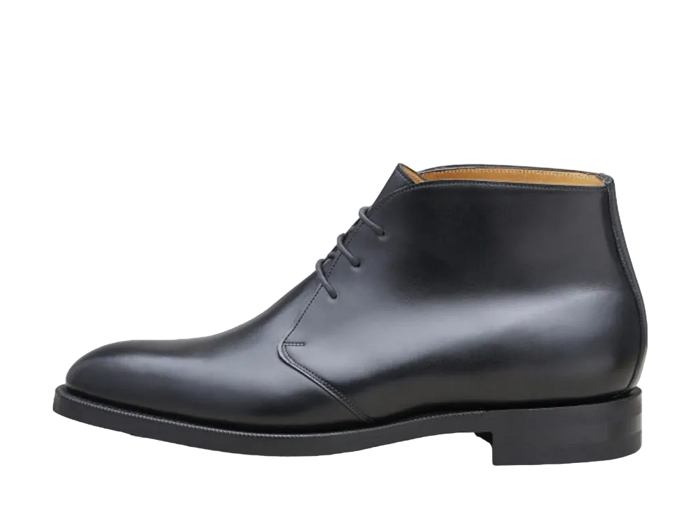 EDWAR GREEN Banbury 202 E "Black" Calf Dainite Rubber Sole