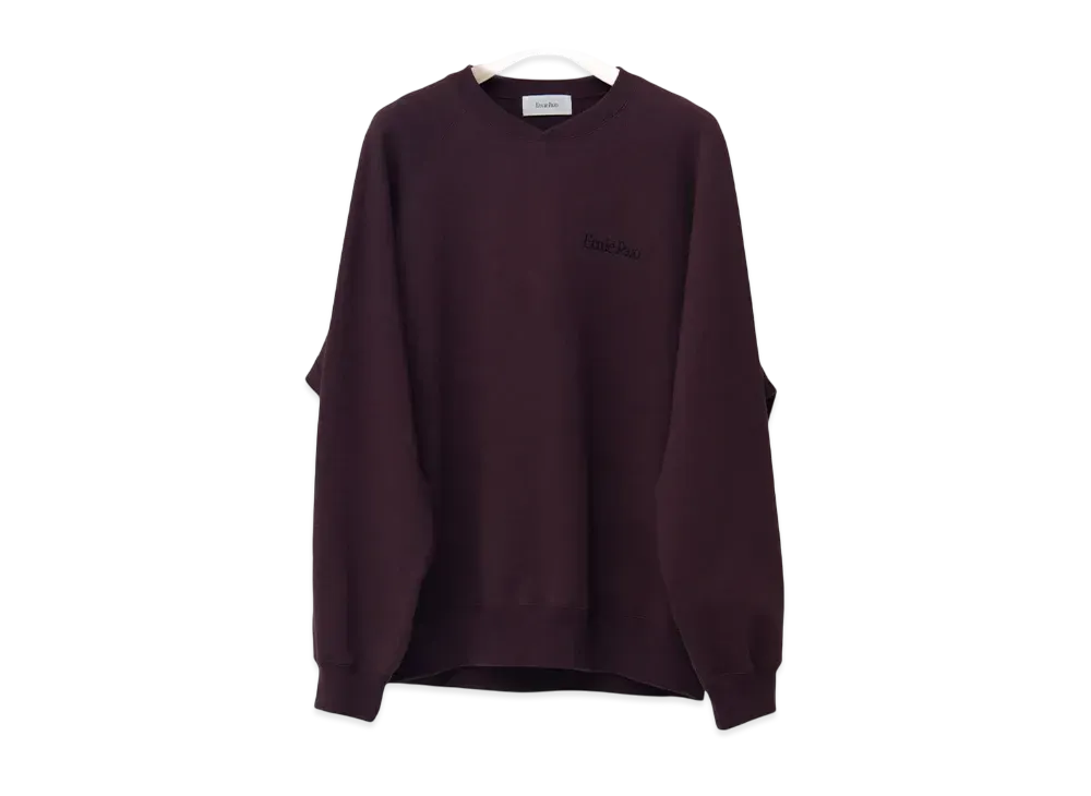 Ernie Palo Crew Neck Sweat "Brown"