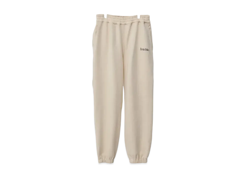 Ernie Palo Sweat Pants "Ivory"