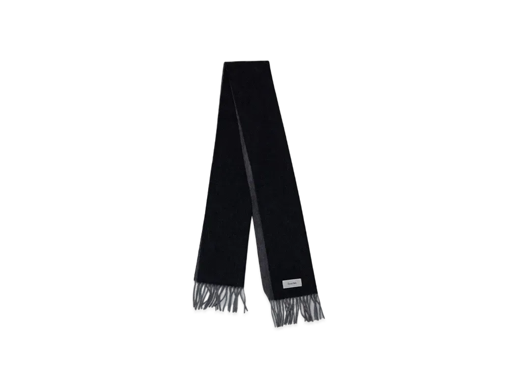 Ernie Palo Cashmere Double Face Scarf "Gray"