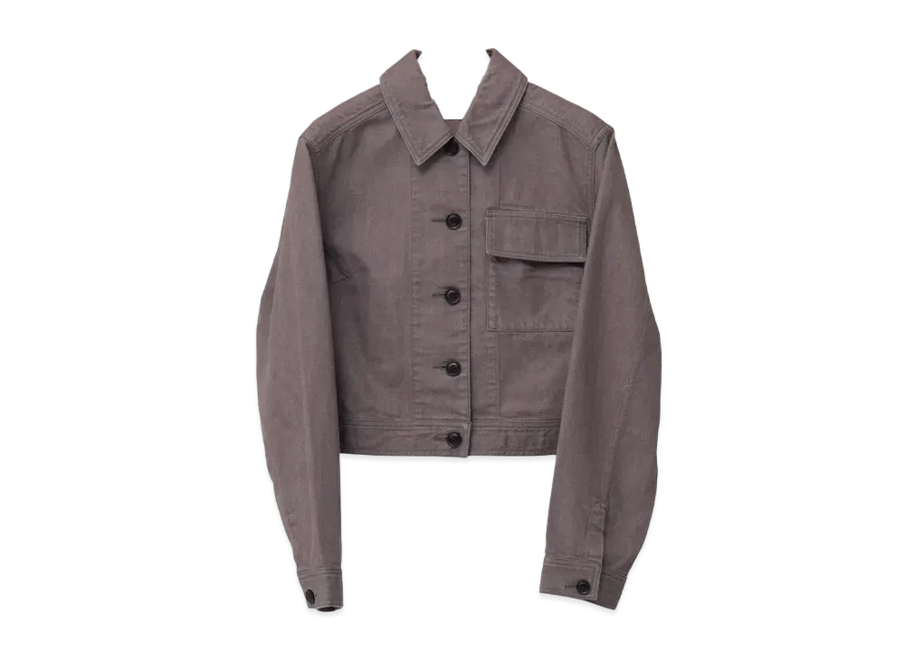 Ernie Palo Denim Short Blouson (Femme) "Beige"