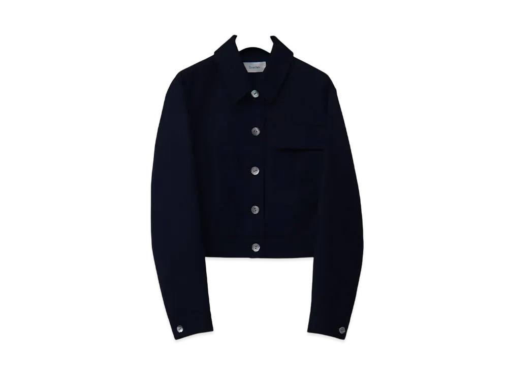 Ernie Palo Wool Short Blouson (Femme) "Navy"