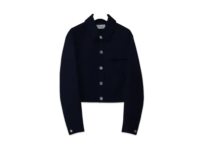 Ernie Palo Wool Short Blouson (Femme) "Navy"