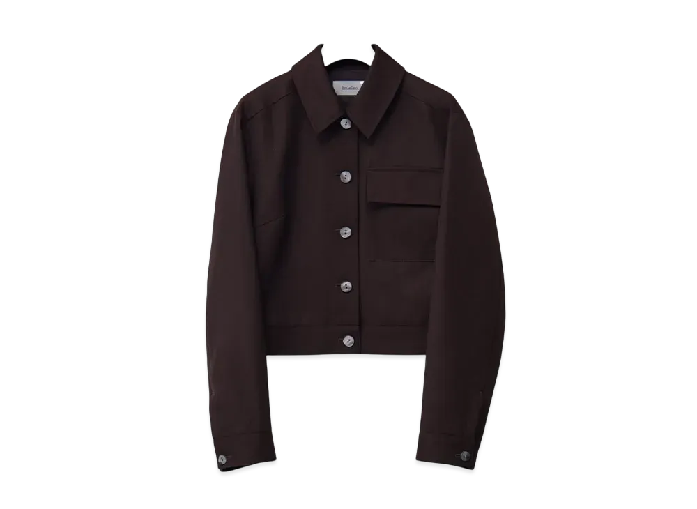 Ernie Palo Wool Short Blouson (Femme) "Brown"