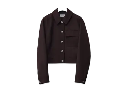 Ernie Palo Wool Short Blouson (Femme) "Brown"