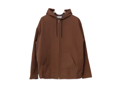 Ernie Palo Cotton Nidom Hooded Zip Blouson "Camel"
