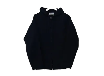 Ernie Palo Cotton Nidom Hooded Zip Blouson "Black"