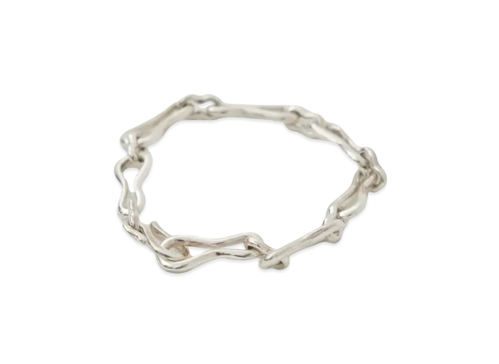 Ernie Palo x ASAMIFUJIKAWA Peanuts Bracelet(Ladies) "Silver"