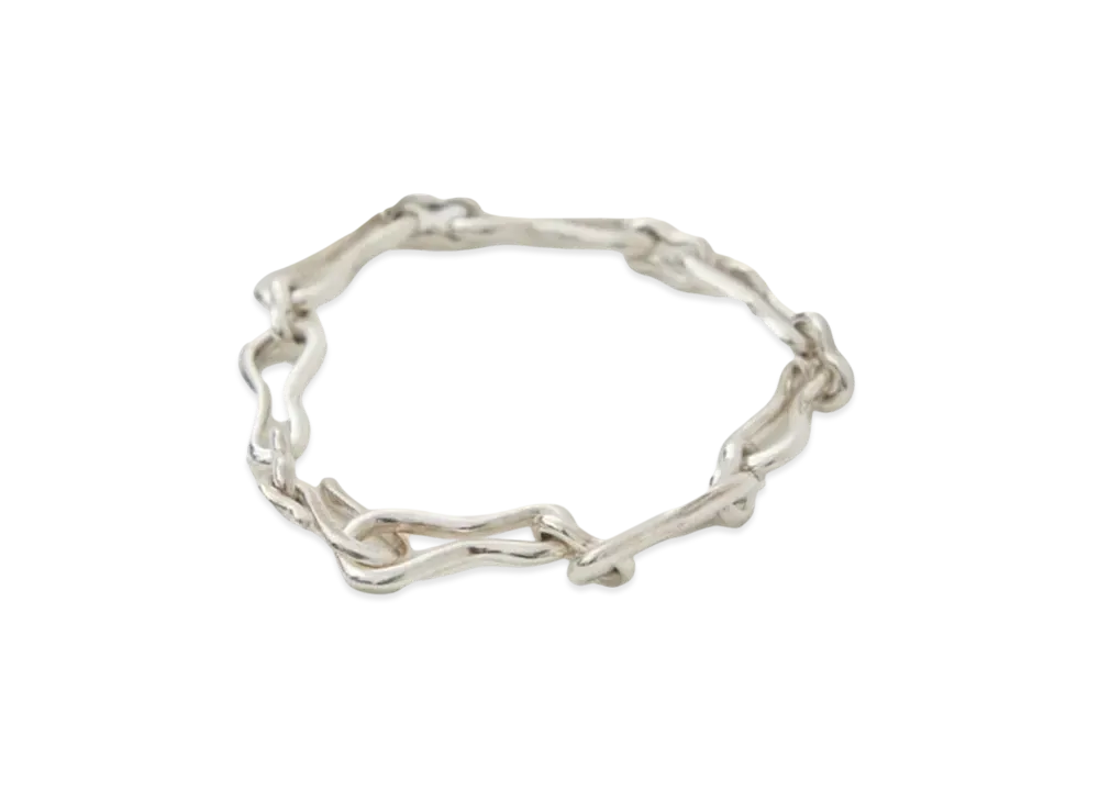 Ernie Palo x ASAMIFUJIKAWA Peanuts Bracelet(Mens) "Silver"