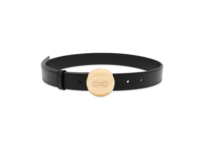 LOEWE Pebble Belt "Black/Gold"