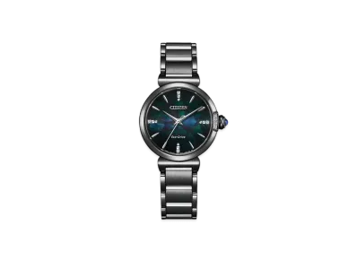 CITIZEN L Round Collection Layers Of Time -Time Laminating- World Exclusive 4200 "Black/Blue Green" EM1067-88E