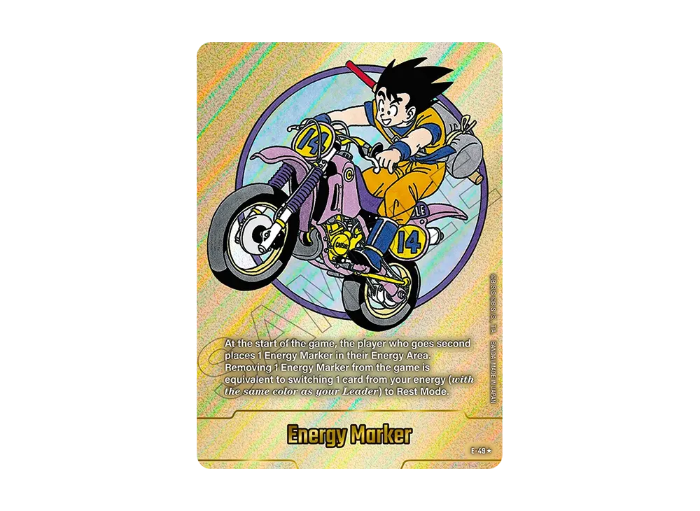 ドラゴンボール MANGA BOOSTER 01 エナジーマーカー E-49 Energy Marker * [E-49][EN](FUSION WORLD 