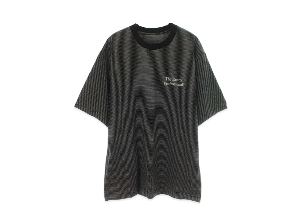 ENNOY 20SS Border Tee "Navy" SS20BRENCT02AM