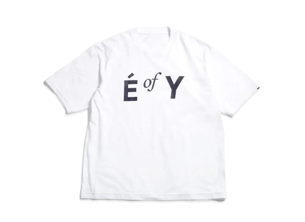 ENNOY 20SS E of Y Tee "White" SS20BRENCT01AM