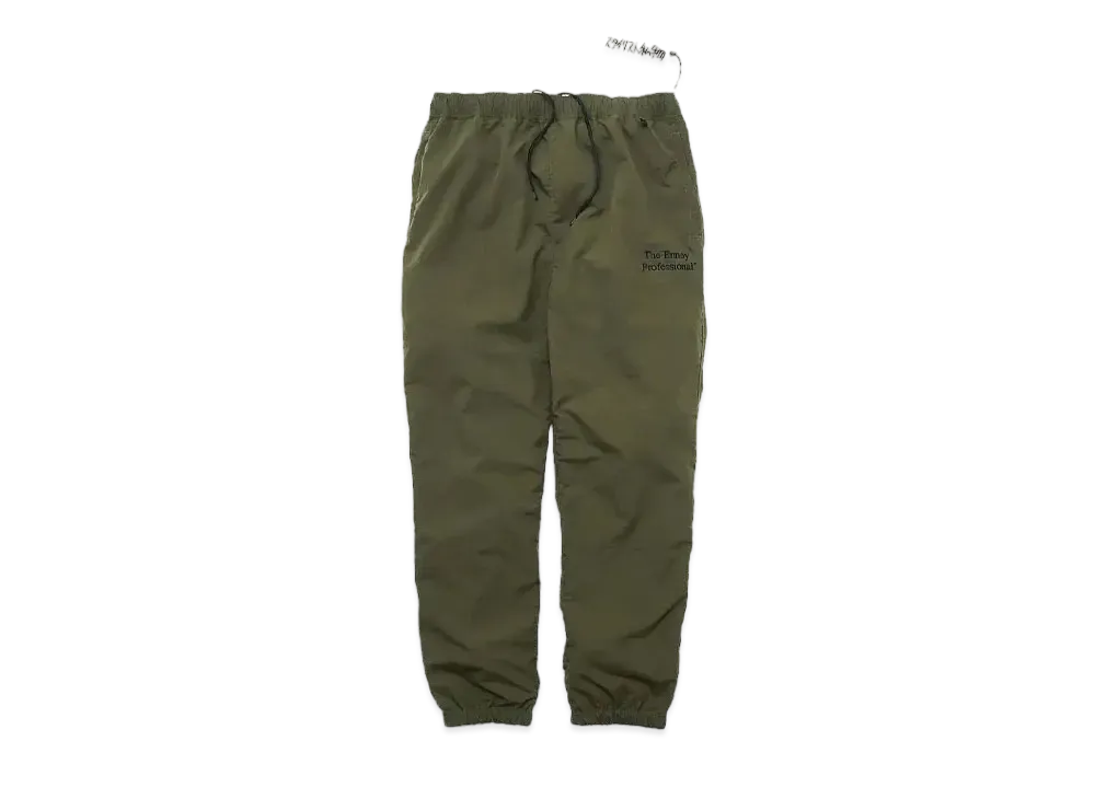 ENNO x StylistshibutsuY 21SS Nylon Pant "Olive" SS21BRENPT04LV
