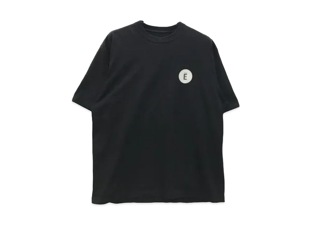 ENNOY 21SS Circle E Tee "Black" SS21BRENCT02NTL