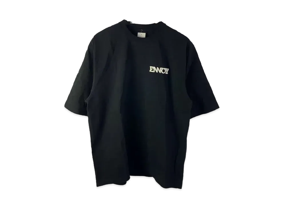 ENNOY 21SS Electric Logo S/S Tee "Black" SS21BRENCT08NTL
