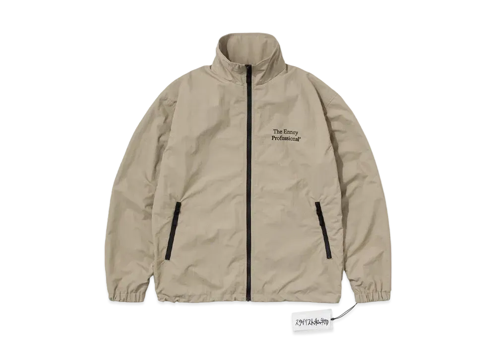 ENNOY x Stylistshibutsu 21AW Nylon Jacket "Sand Beige" AW21BRENJK03LV