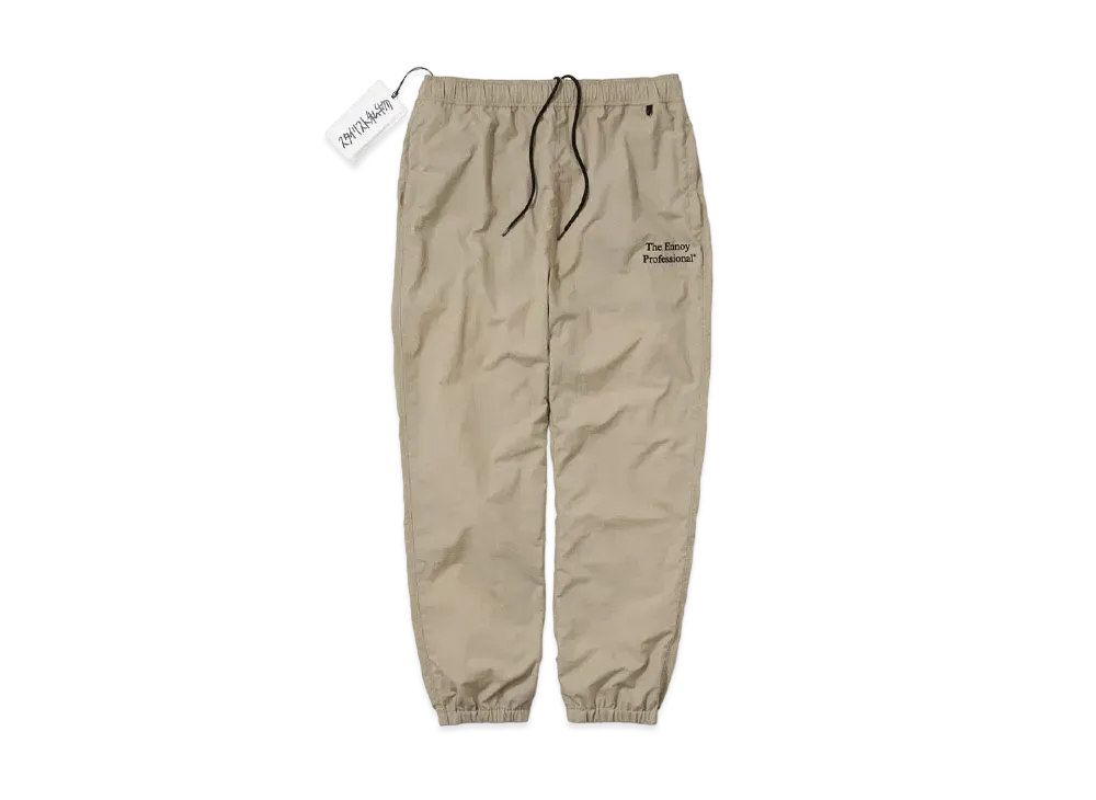ENNOY x Stylistshibutsu 21AW Nylon Pant "Sand Beige" AW21BRENPT01LV