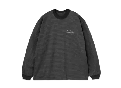 ENNOY 21AW L/S Border Tee "Black" AW21BRENCT01AM