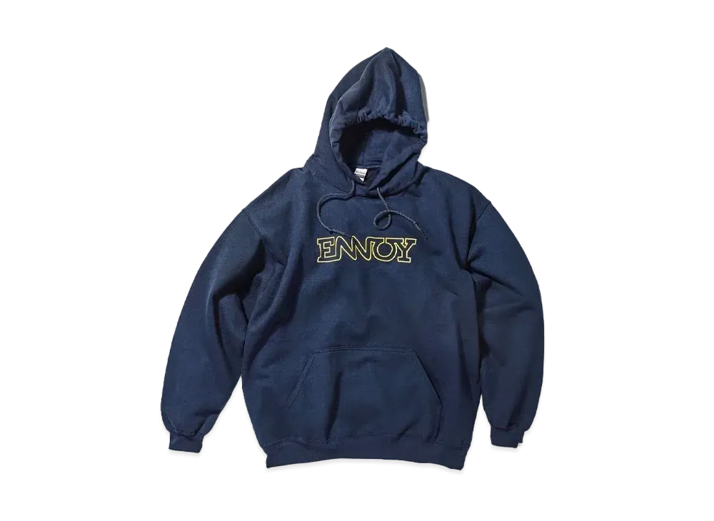 ENNOY 22SS Electric Logo Hoodie "Navy"