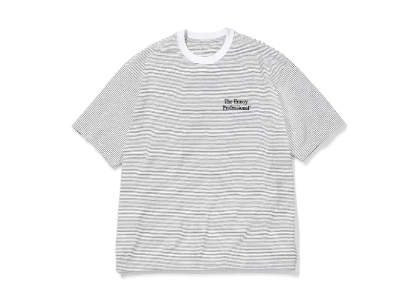 ENNOY 22SS S/S Border Tee ENNOY 22SS S/S Border Tee
