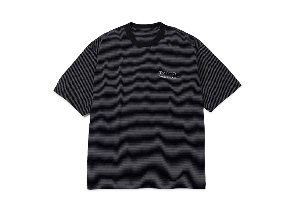 ENNOY 22SS S/S Border Tee 