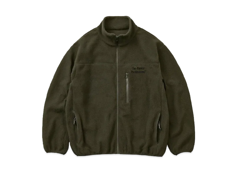 ENNOY 22AW Polartec City Fleece Jacket "Olive" AW22BRENJK01LP