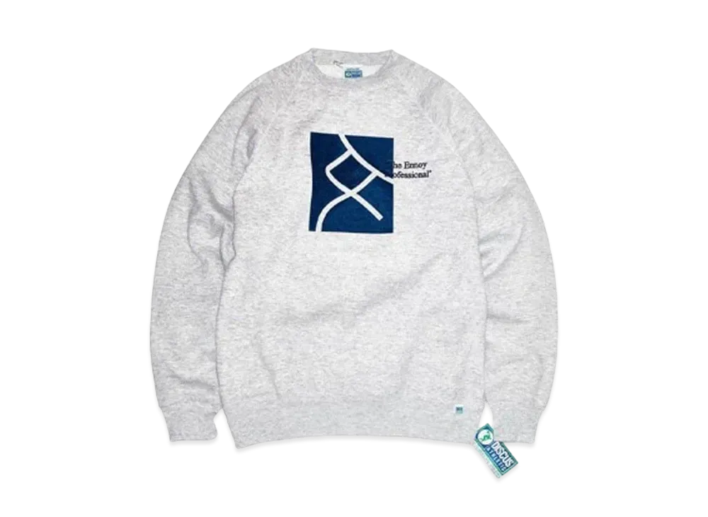 ENNOY x Stylistshibutsu x Bungeishunju Sweat Crew "Grey"