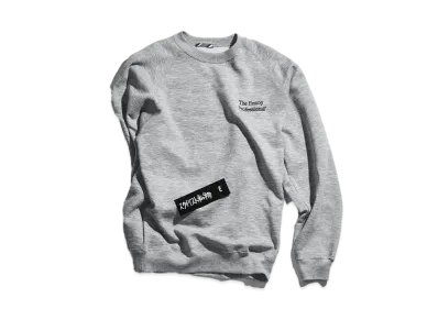 ENNOY x Stylistshibutsu x is-ness Sweat Crew "Grey"