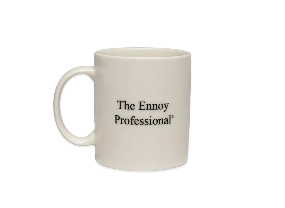 ENNOY Logo Mug Cup "White"