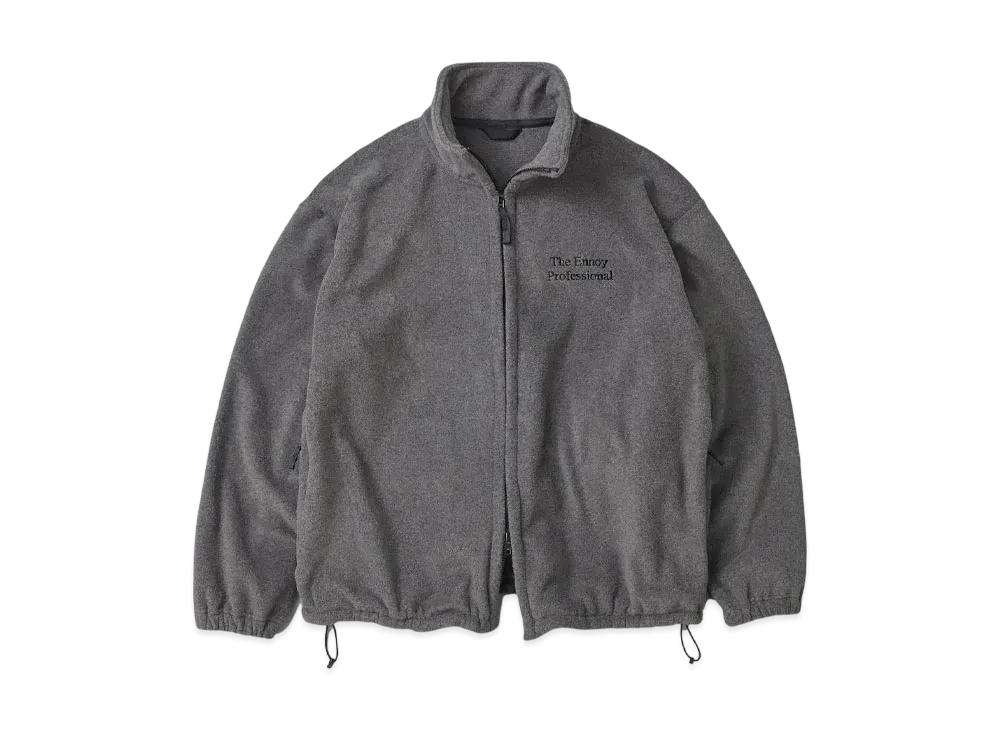ENNOY 24AW Polartec Fleece Set Up "Charcoal Gray"