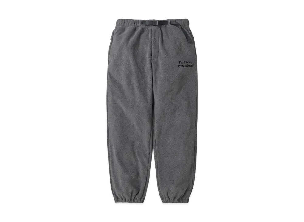 ENNOY 24AW Polartec Fleece Set Up "Charcoal Gray"