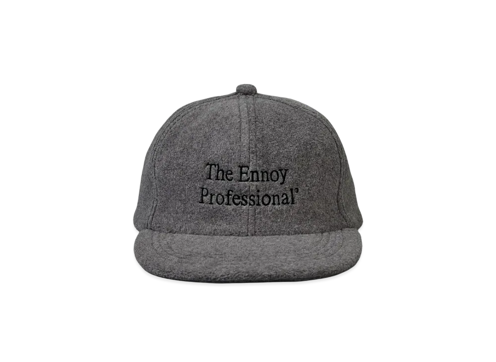 ENNOY 24AW Polartec Fleece Cap "Charcoal Gray"