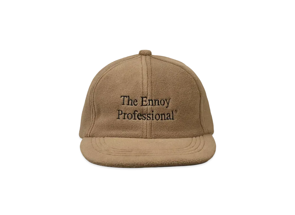 ENNOY 24AW Polartec Fleece Cap "Camel" AW24BRENAC02TK