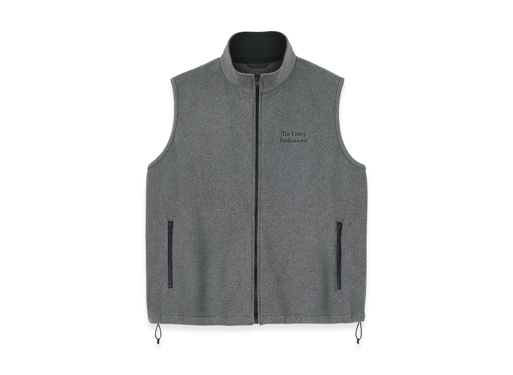 ENNOYの新作フリースベスト&ジャケットが各3カラーで抽選開始