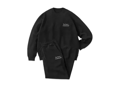 ennoy PROFESSIONAL CREW SWEAT BLACK 上のみ 3/28発売|ENNOY Professional Crew Sweat Set Up|抽選/販売