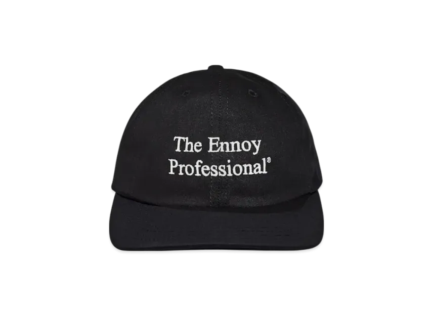 Ennoy COTTON Ē CAP BLACK 2025 ENNOY Professional Cotton Cap