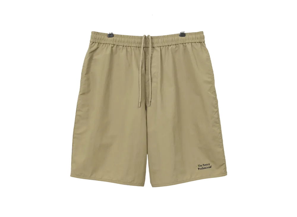 ENNOY Nylon Easy Shorts "Beige" (25SS) SS25BRENPT02LP