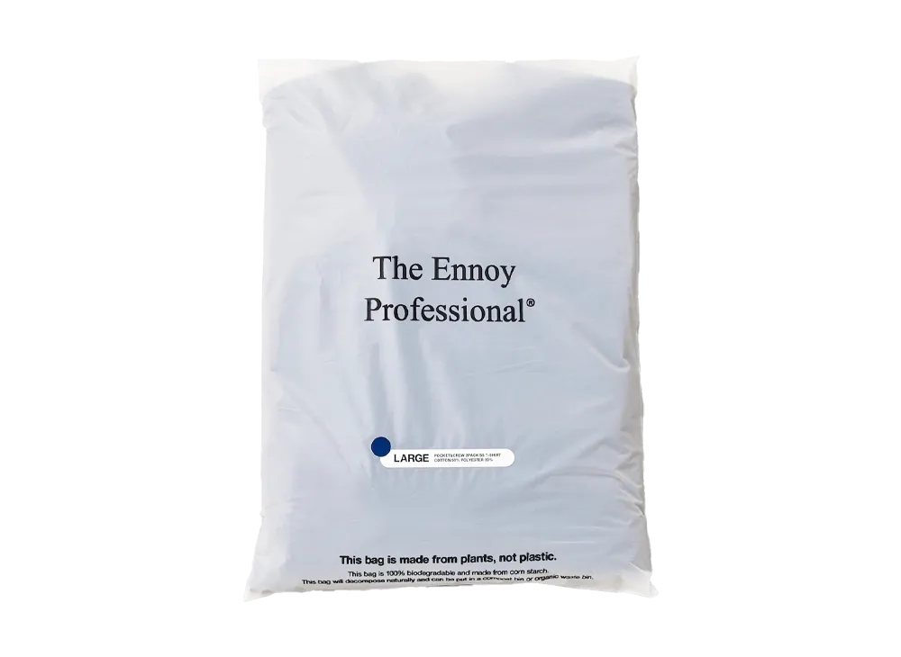 ENNOY Pocket & Crew 2Pack SS T-Shirt "Navy" SS25BRENCT06NTL