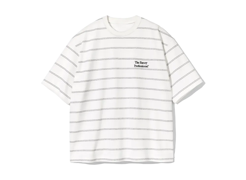ENNOY Panel Border S/S T-Shirt 