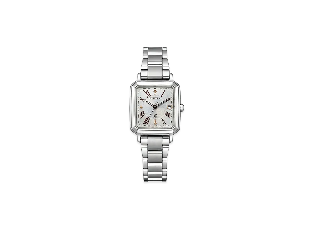 CITIZEN Women's XC Hikari Collection Eco-Drive with Interchangeable Strap 25mm "Silver/White"