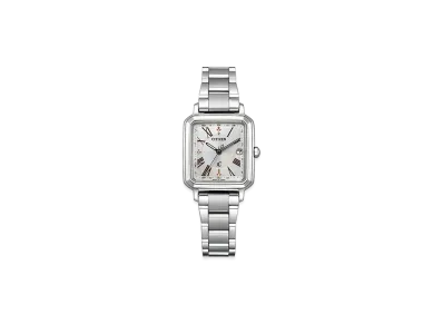 CITIZEN Women's XC Hikari Collection Eco-Drive with Interchangeable Strap 25mm "Silver/White"