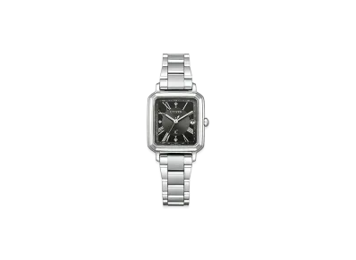 CITIZEN Women's XC Hikari Collection Eco-Drive with Interchangeable Strap Super Titanium "Silver/Black"