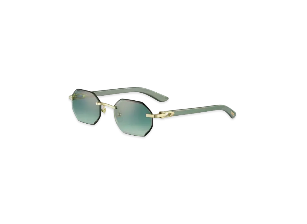 Cartier Signature C de Cartier Sunglasses "Green"