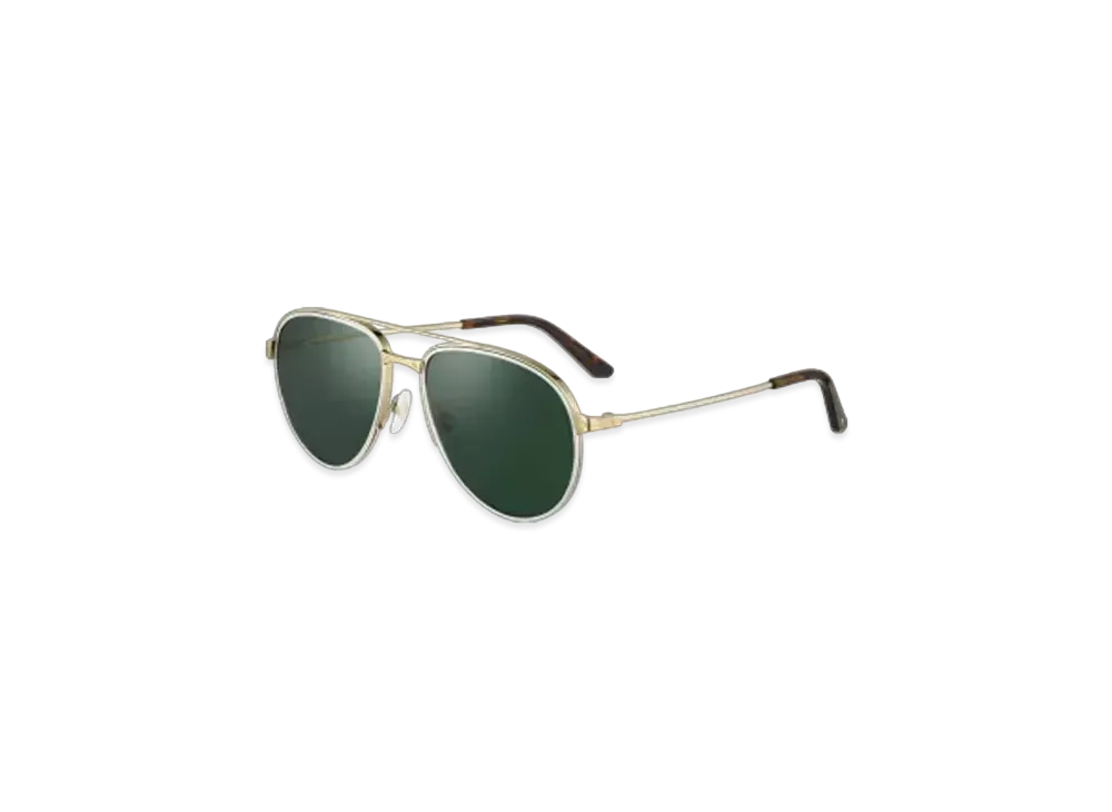Cartier Santos de Cartier Sunglasses Polarized "Green"