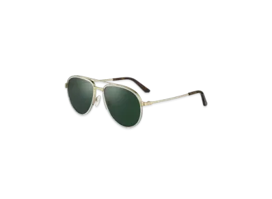 Cartier Santos de Cartier Sunglasses Polarized "Green"