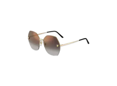Cartier Panthere de Cartier Sunglasses "Gradient Gray"