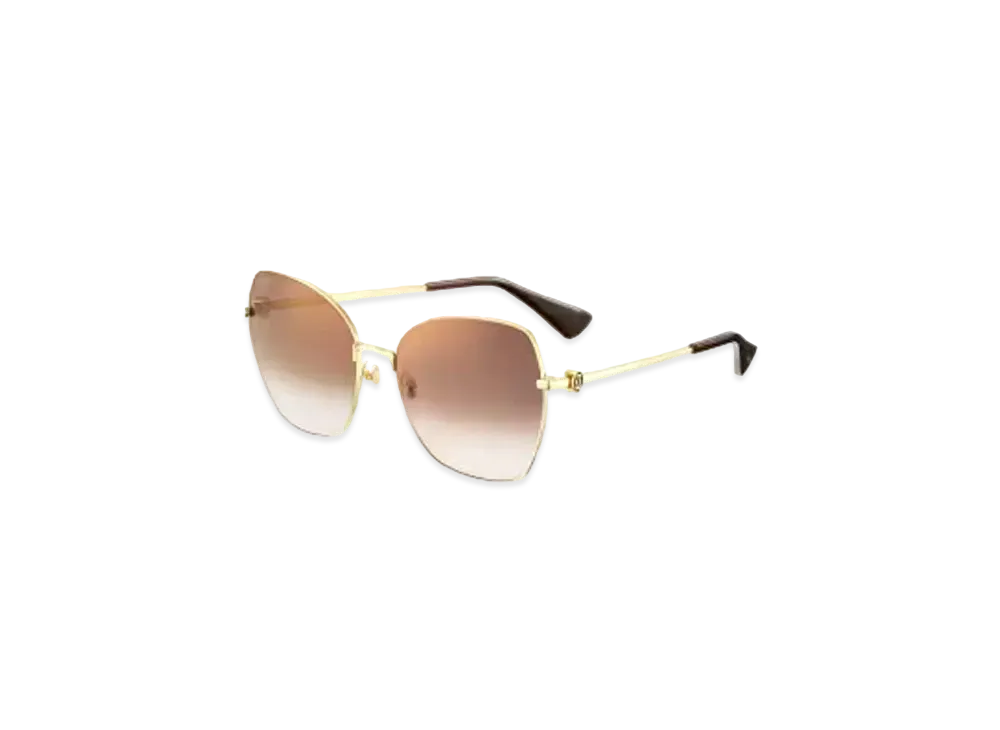 Cartier Signature C de Cartier Sunglasses "Gradient Brown"